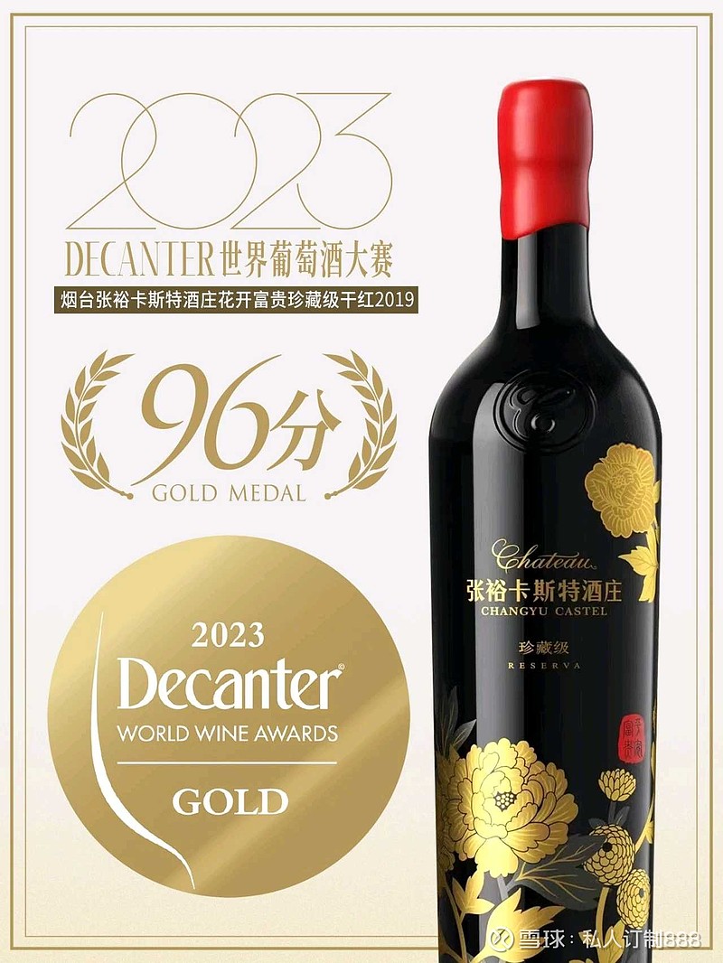 96分！最高分！ 张裕 葡萄酒 6月7日，2023年Decanter世界葡萄酒大赛（Decanter World Wine Awards ...