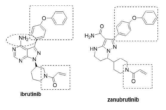 (一)艾伯维的伊布替尼vs百济神州的泽布替尼分子结构设计差异有多大?
