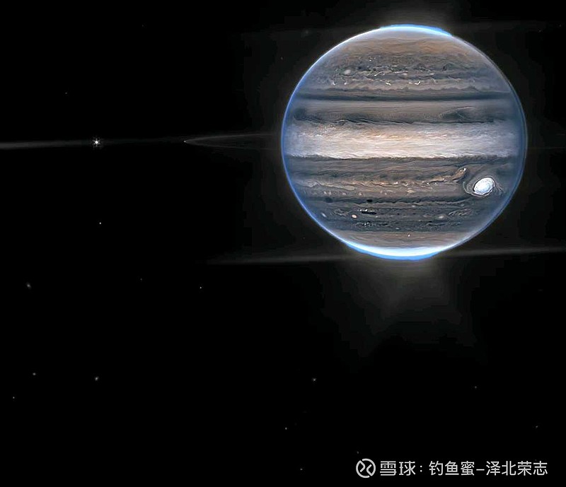 木星拱海王星图片