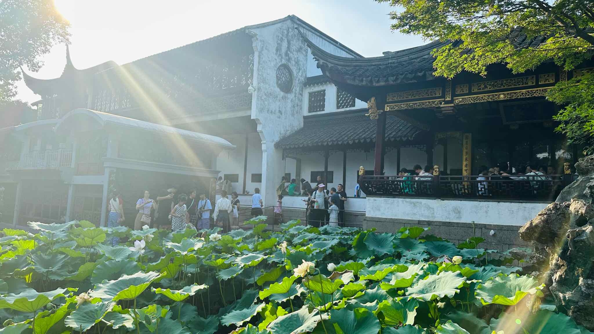 苏州之旅的目的地打卡我以为我到的够晚了……再好玩的迷宫，人一多，哎… - 雪球