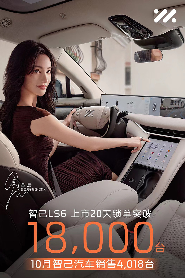 10月电动车销量榜:小鹏重回三甲,问界再破万