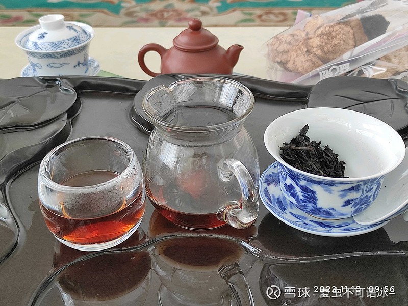 喝茶，喝中茶7581国民熟砖。