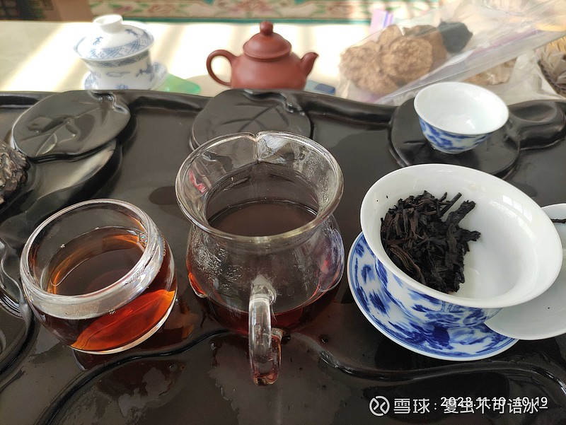 喝茶，喝中茶7581国民熟砖。
