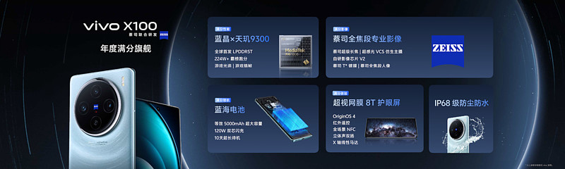 蔡司影像，心临其境 vivo X100系列正式发布-锋巢网