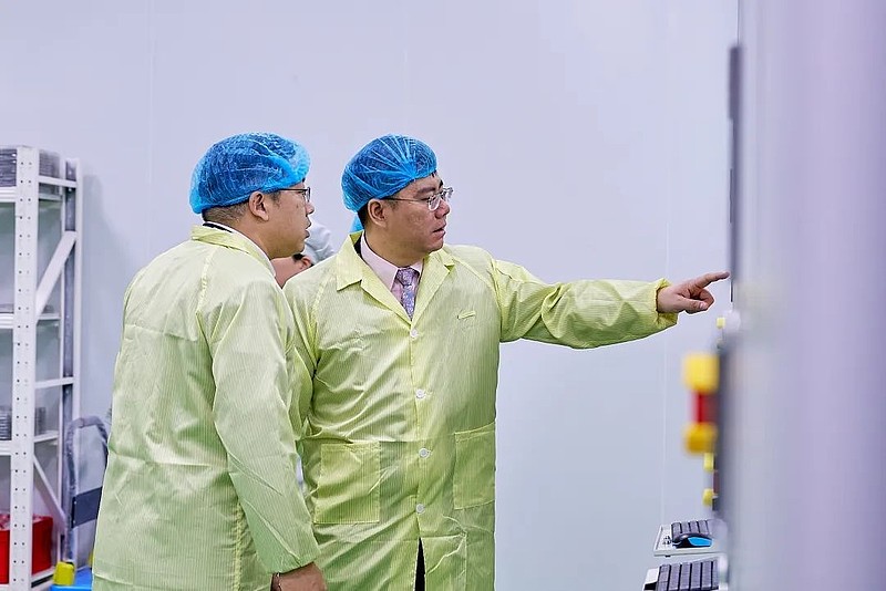 奥瑞金副董事长周原陪同调研,并向调