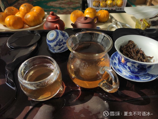 喝茶，2022年易武正山。<i