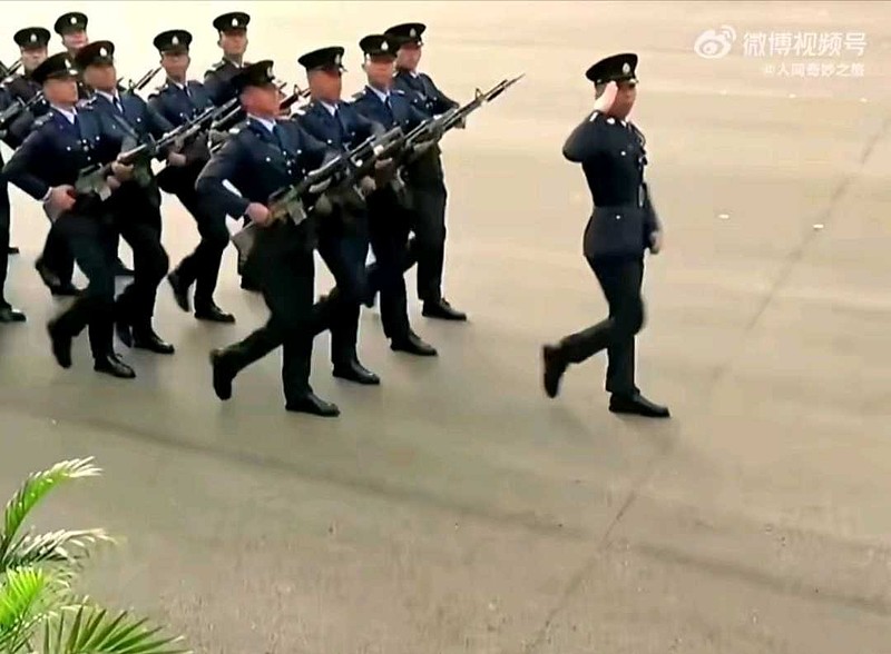 中国香港警察学院结业会操典礼！