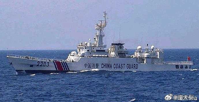 中国海警直属炮舰在厦金海域开展执法巡查行动】—— 伪海巡要是敢出来