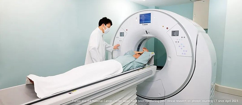 佳能第二台光子计数ct完成安装