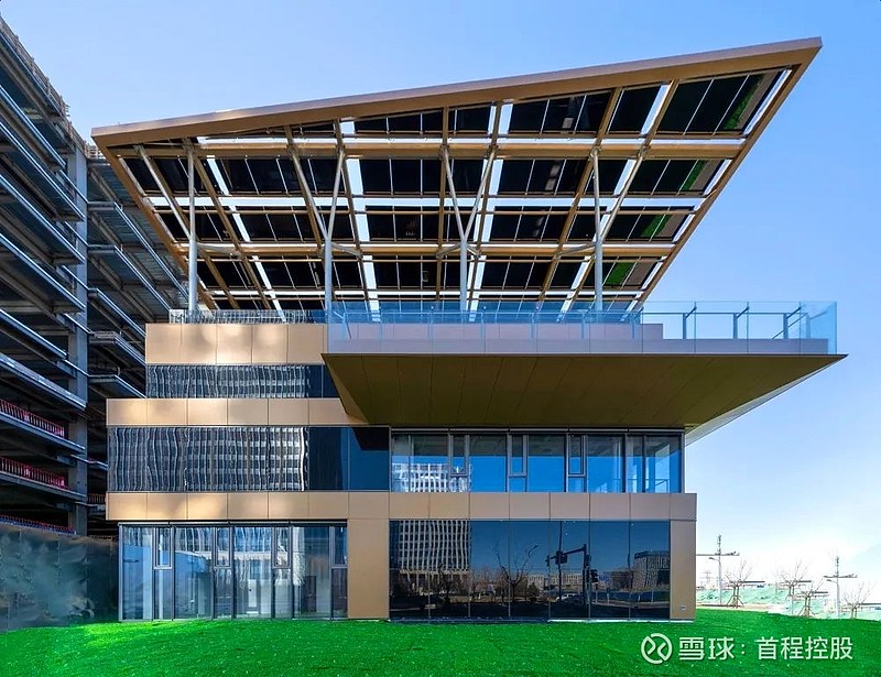 首程时代中心 | 北京首个负碳示范建筑即将亮相长安街 作为“一起向未来”的城市复兴新地标,首钢园坚持绿色发展理念,通过绿色生态、绿色建筑 ...