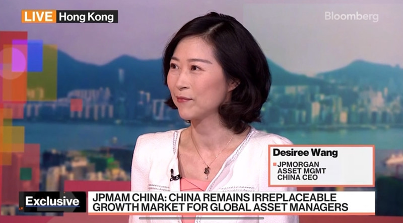 摩根资产管理中国首席执行官王琼慧接受彭博社采访完整报道欢迎前往