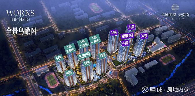 95万㎡,总套数870户,建面约108 -125㎡高定max户型.
