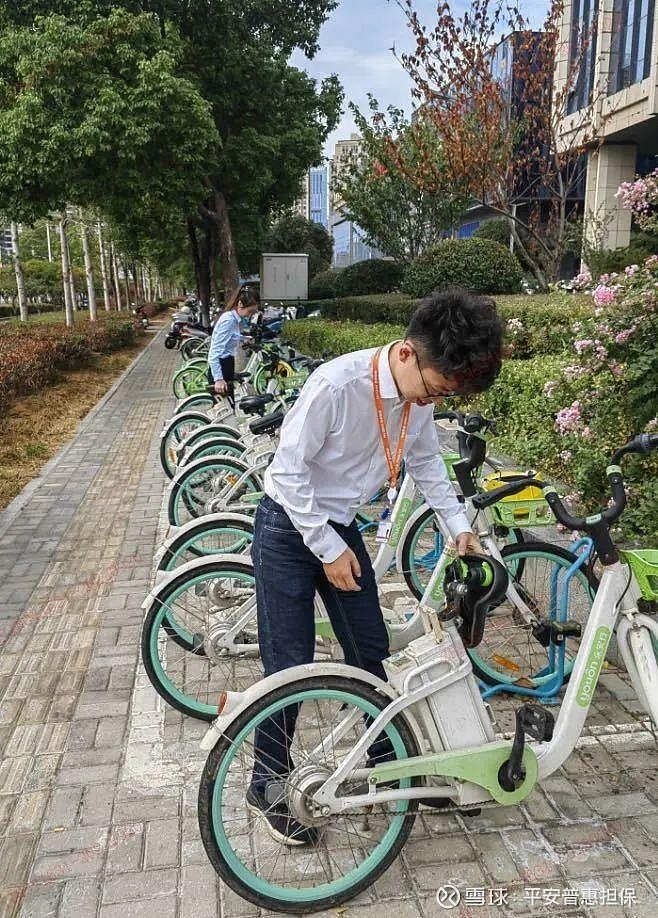 平安普惠安庆分公司:共享单车 共享文明 共享单车的出现,符合绿色生活