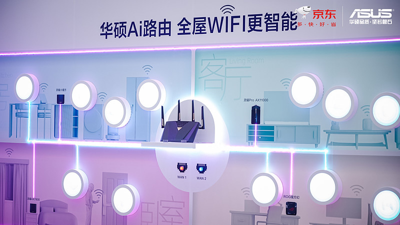 全球首发！华硕携手京东推出RT-BE88U WIFI7路由器 打造全屋WIFI智能生活新体验-锋巢网