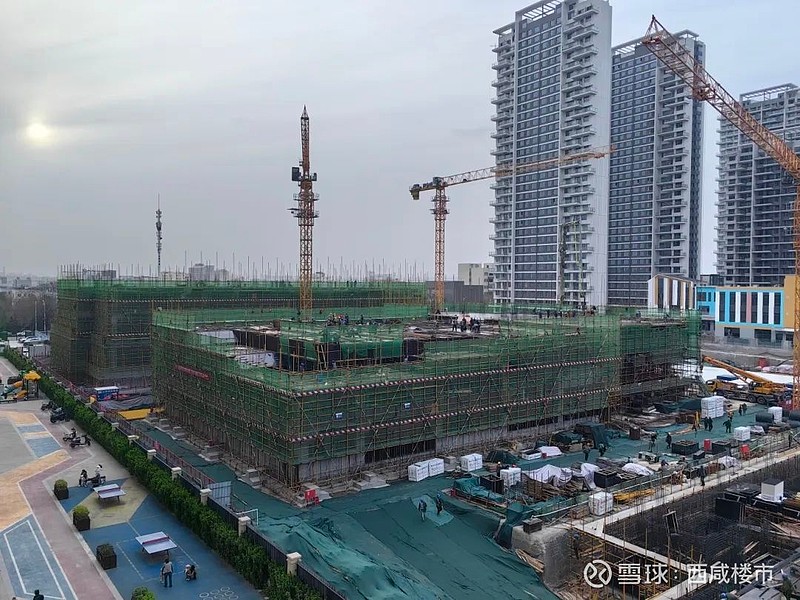 市场聚焦咸阳在建规划9所学校进展如何30张实景图曝光工程进度