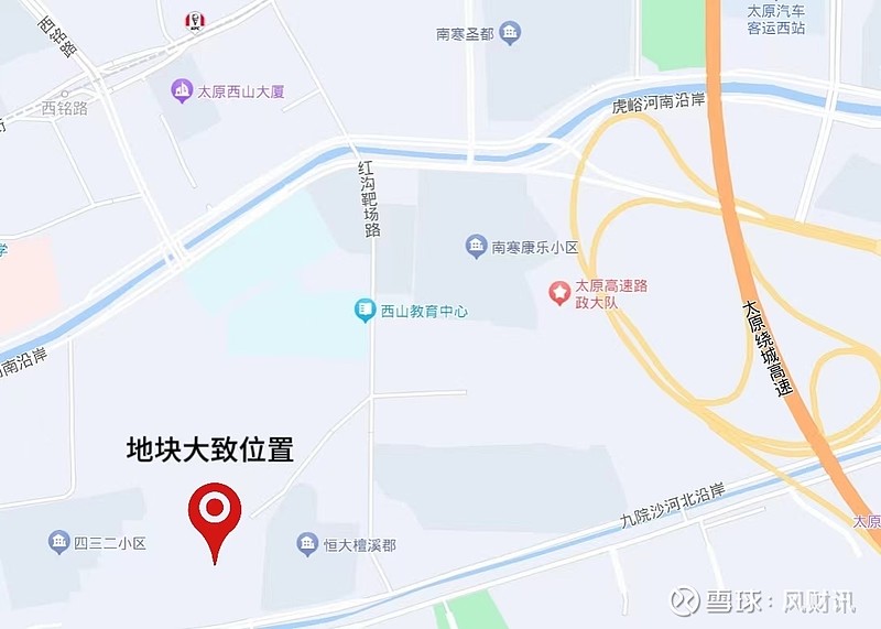公告显示:该地块为红沟城改地块二剩余未出让地块.
