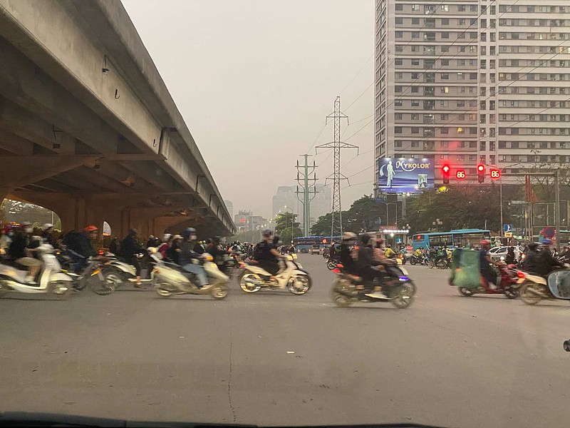 每次来越南都要感叹：在这边开车