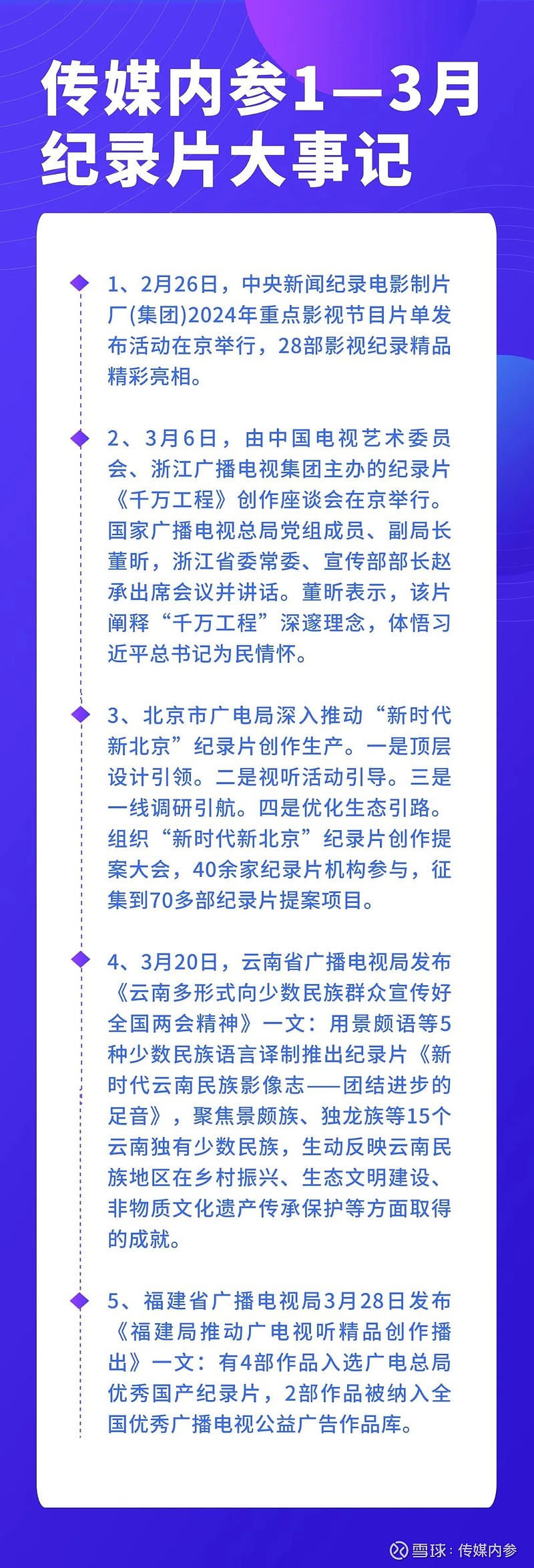 2024年13月纪录片市场调研报告