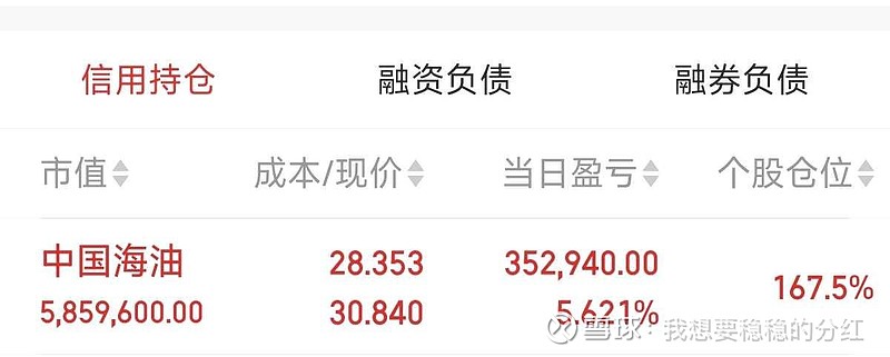 中国海油sh600938大号小号一起发财我爱海油今年年底我觉得能到38明年