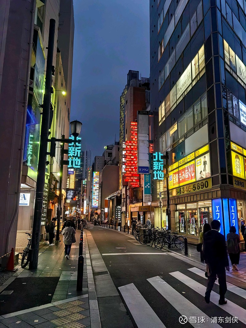 上周去了趟大阪东京，日本经济已