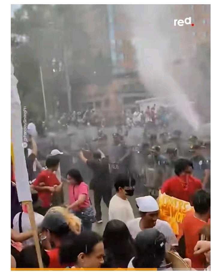 菲律宾首都马尼拉，爆发了激烈冲