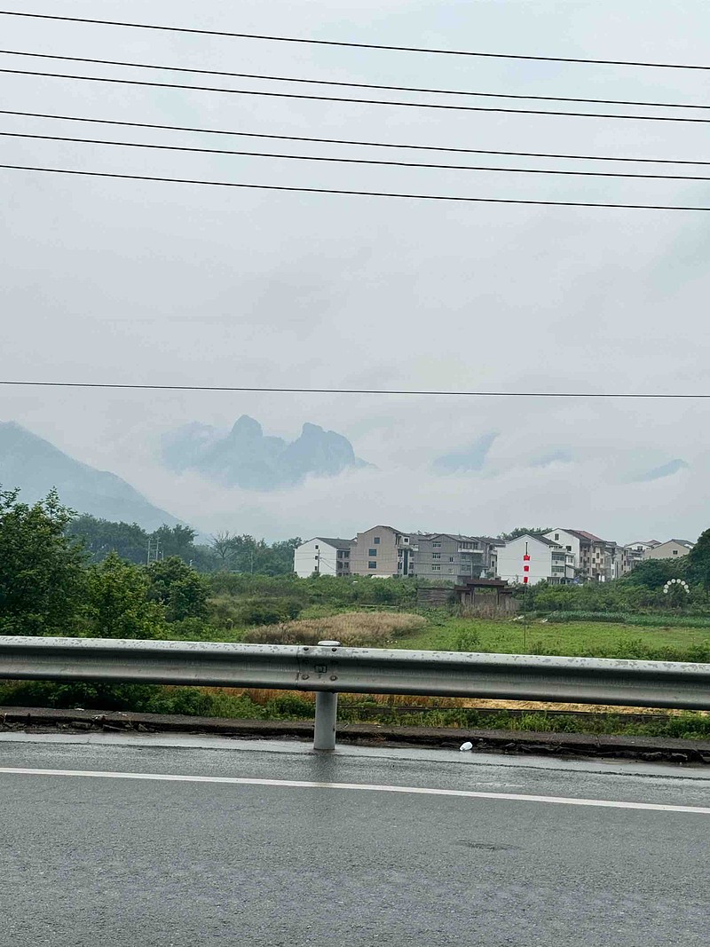 今天路线温州到台州，雁荡山还是