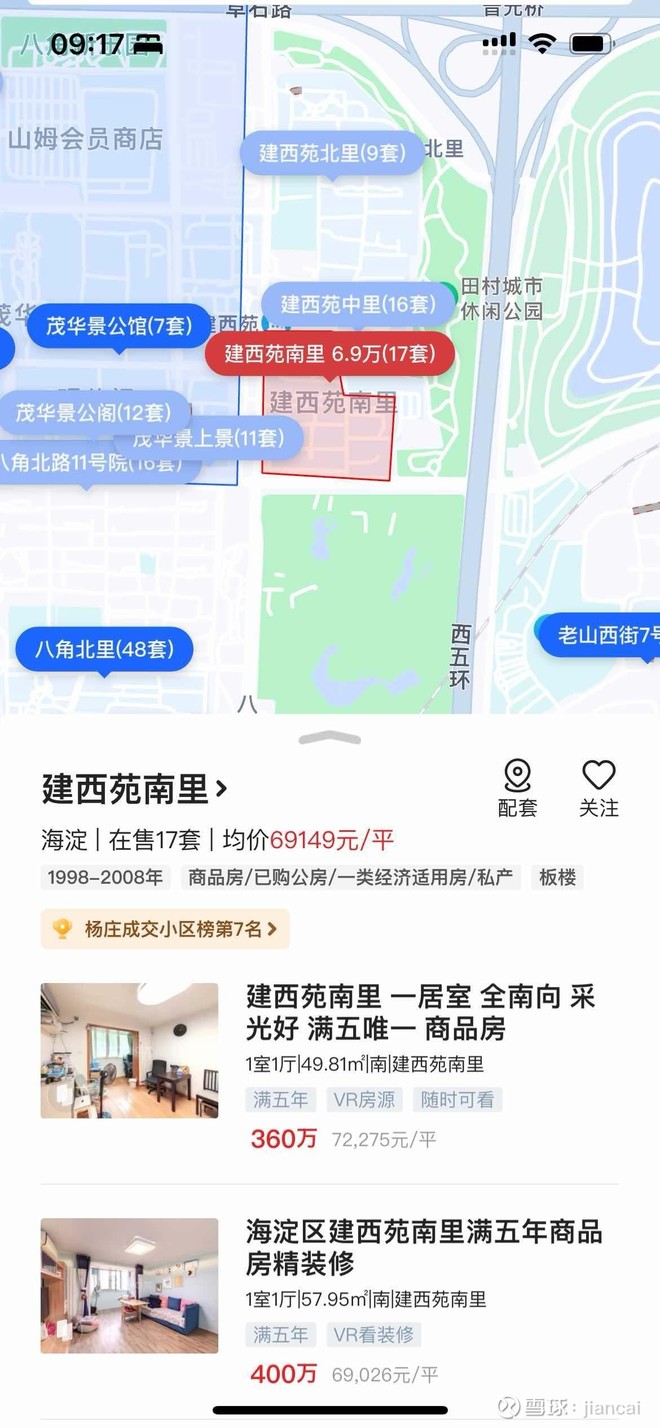 北京杨庄就有98年房改附近的房