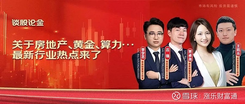 谈股论金:关于房地产,黄金,算力……最新行业热点来了