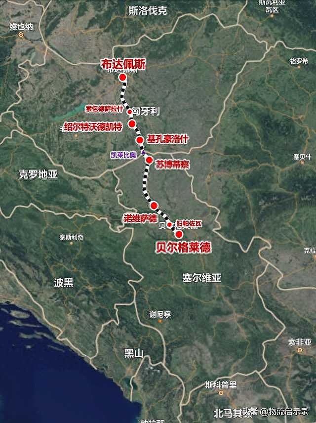 【匈塞铁路最新进展】匈塞铁路北起匈牙利首都布达佩斯,南至塞尔维亚