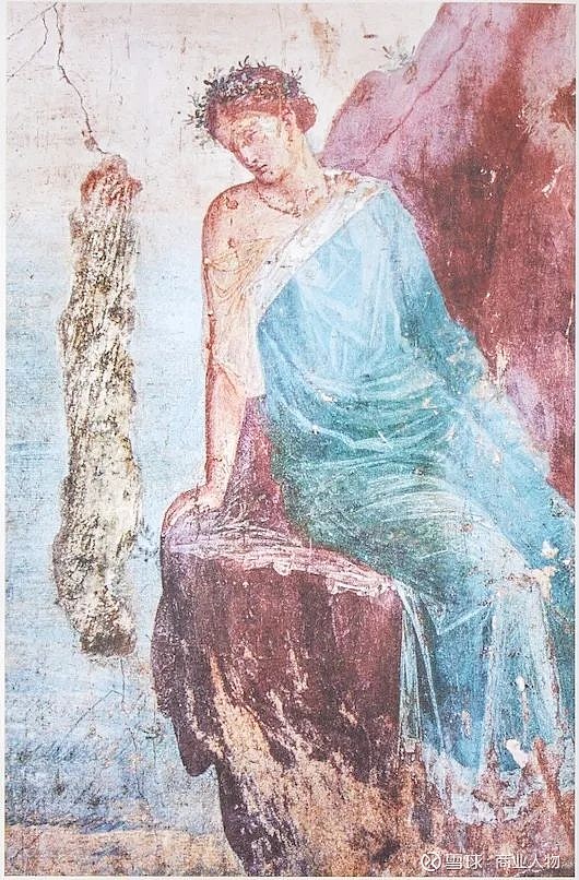 为1世纪庞贝"皇家别墅"(villa imperiale)里的罗马壁画《伊卡洛斯的