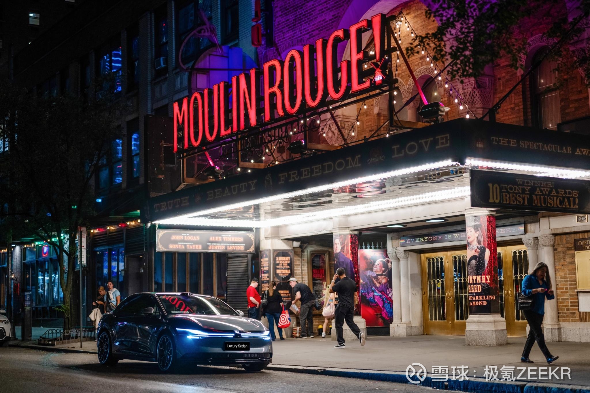 welcome to new york 极氪 各车型集体打卡纽约地标,迎来科技与繁华的