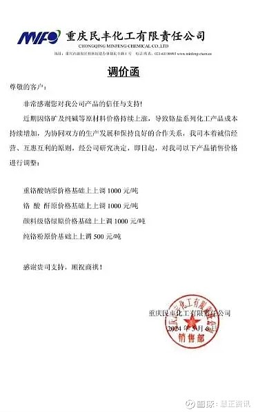 观察丨涨价函接踵而至 5月涂料采购成本指数或出现较大涨幅
