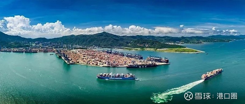 1-4月,广东省港口货物,集装箱吞吐量双增长