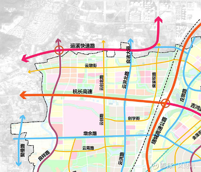 毕竟通过良祥路只要开车15分钟就到,未来还有云洪北路,云创北路等多条