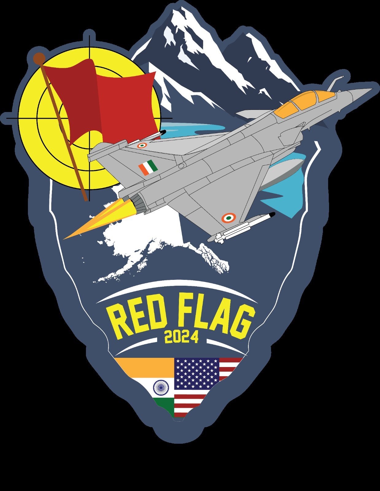 印度空军驾驶购买的法国阵风战机