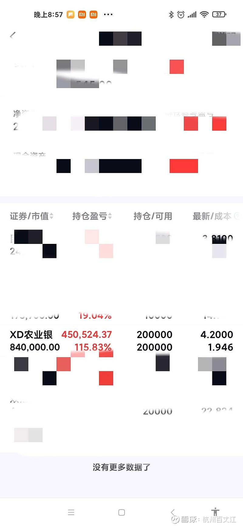 农业银行 分红已到帐，说起农业