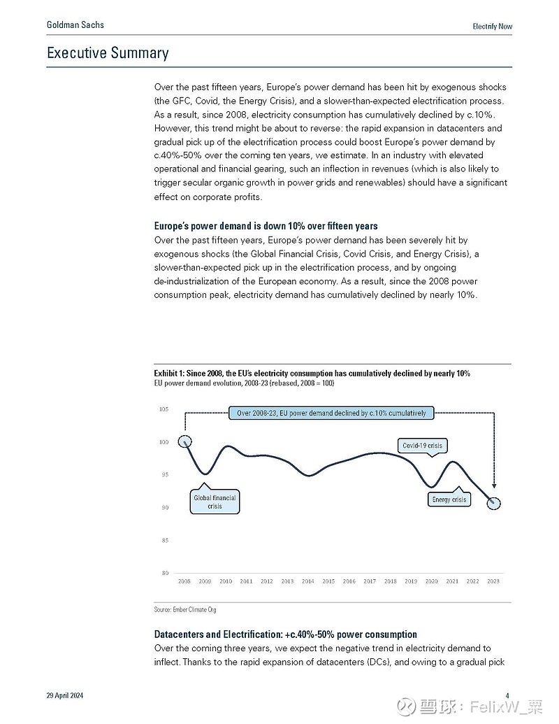 sachs: powering up europe: ai datacenters and electrification to