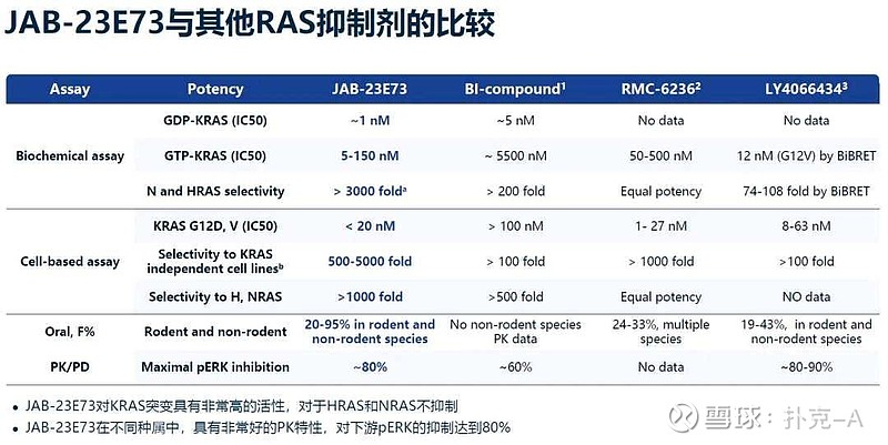 Comparative Analysis of Jacobio's JAB-23E73 and Revolution Medicines' Pan-KRAS Inhibitors
