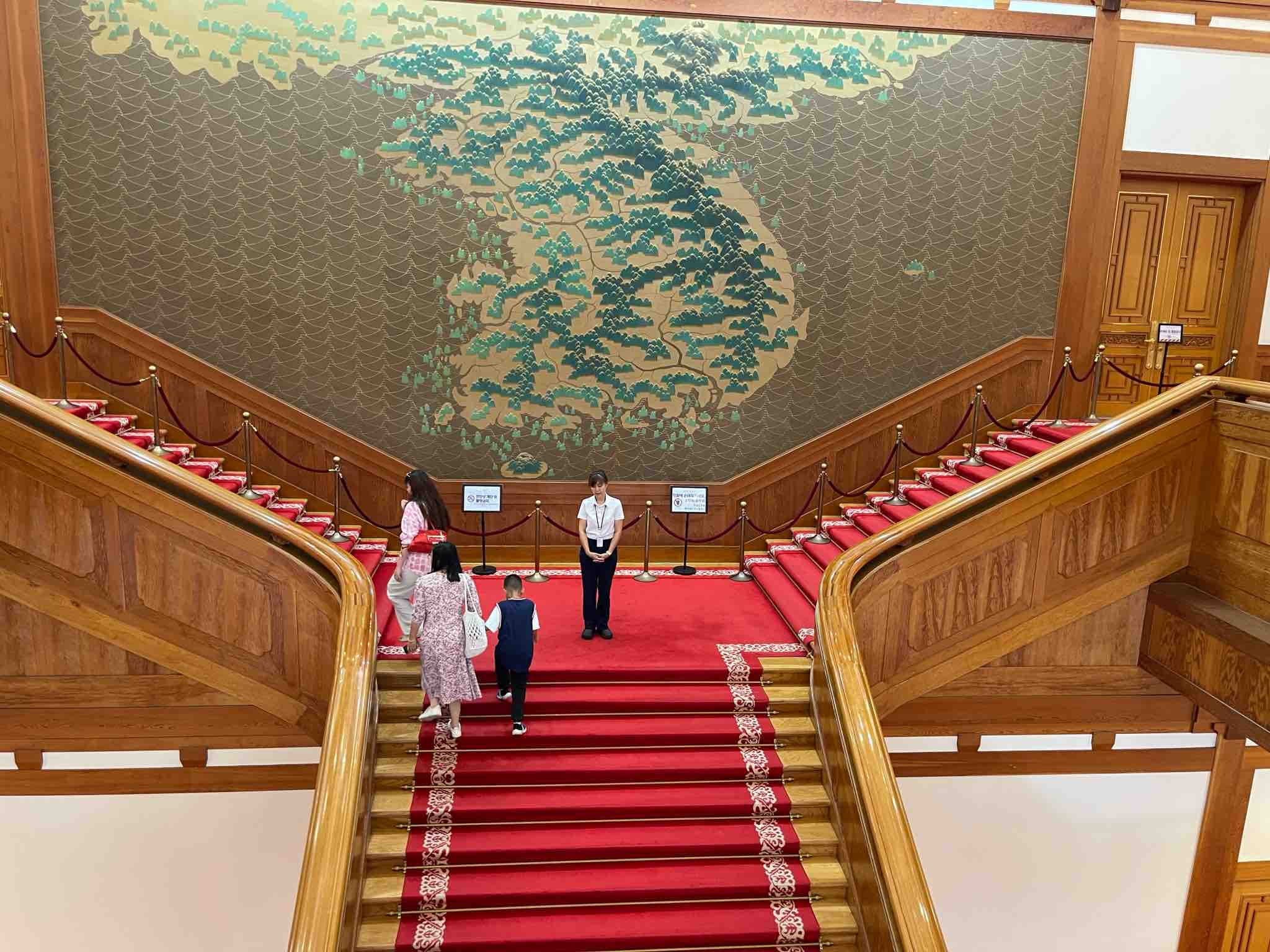 参观青瓦台. br/>我喜欢到