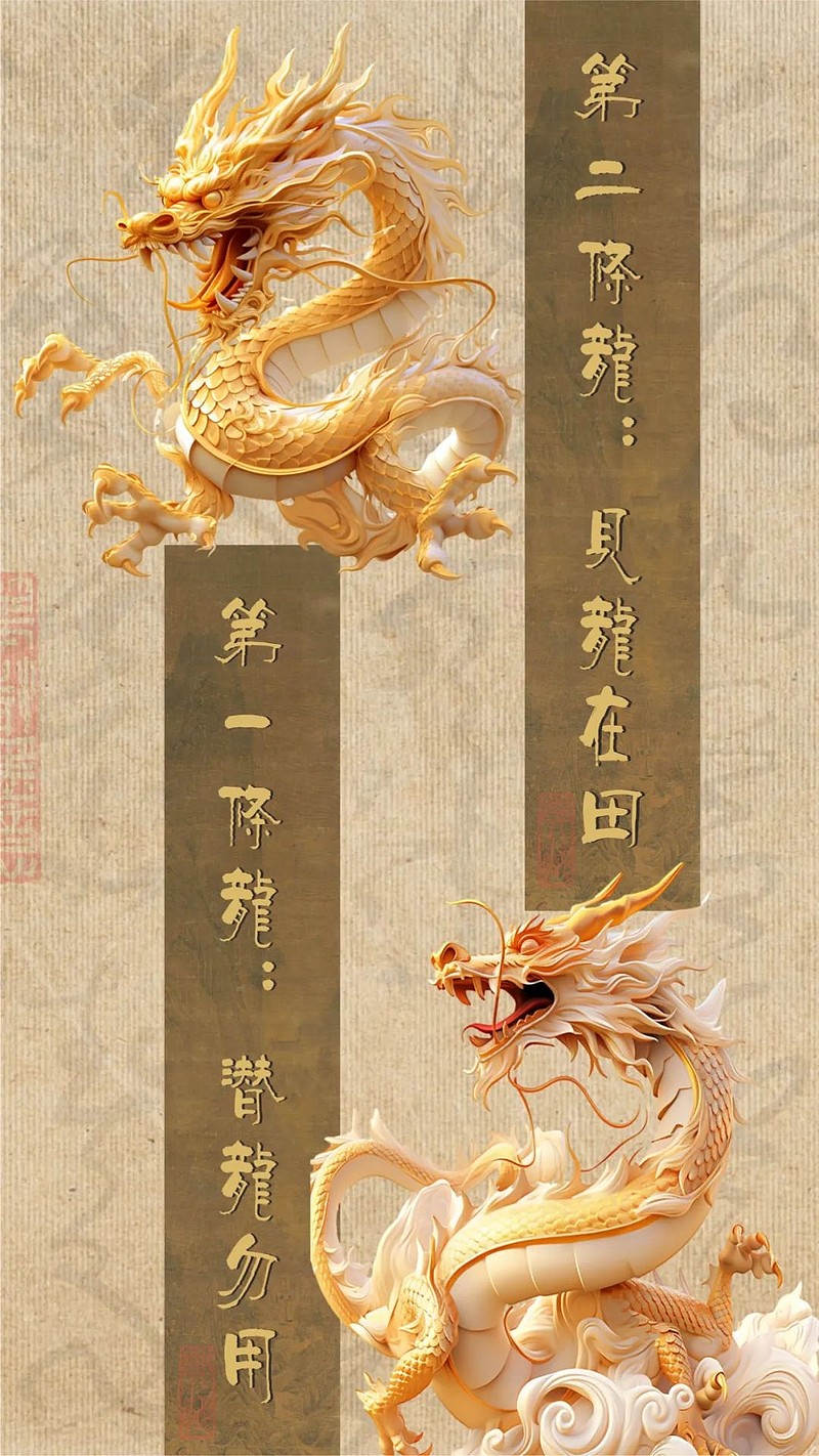 读懂《易经》中六条龙,可看透人生因果! 读懂《易经》中六条龙,可看透人生因果!网页链接《易经》乾卦中的六条龙,代表了人生和事业的六个不同阶段 ...