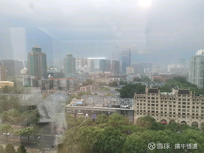 北京终于要下雨啦！赶紧回酒店！