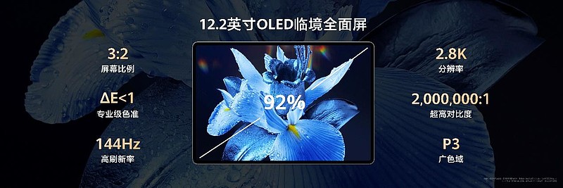 华为MatePad Pro 12.2 英寸发布旗舰好屏畅享全天候创作-锋巢网