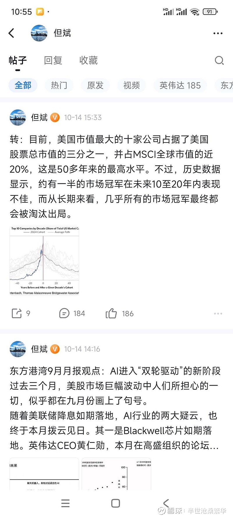 这货终于安静了每天哔哔歪歪,一天发几十条微博,十几条雪球.