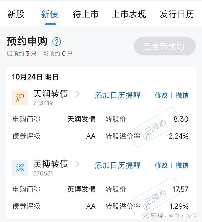 (中签率只与配号和配号数量有关,预约申购与申购时间,都不