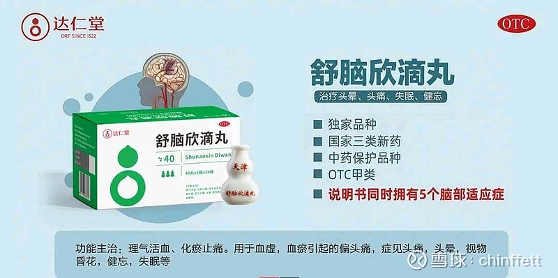 $舒脑欣滴丸:大脑的养护良药