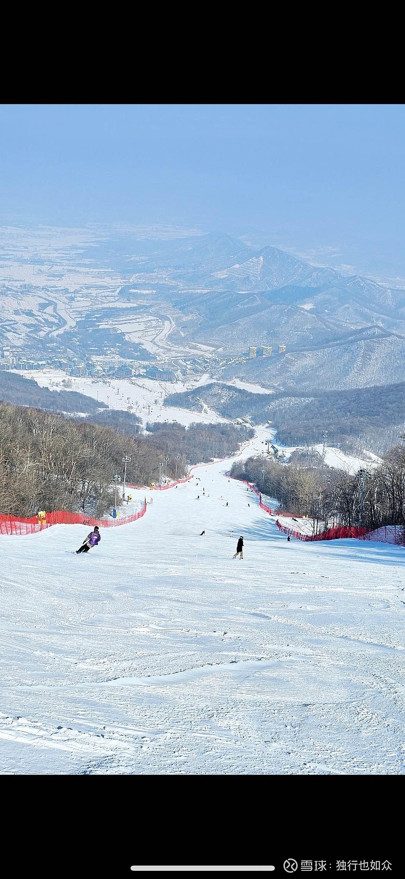 包头南海公园滑雪场图片