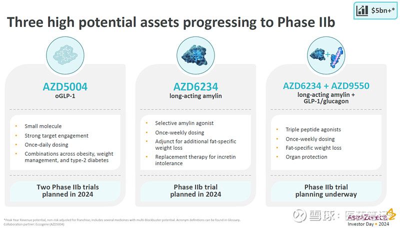 阿斯利康：GLP-1/GCG+Amylin启动减重2b期临床 Armstrong 2025年3月6日， 阿斯利康 在 ...