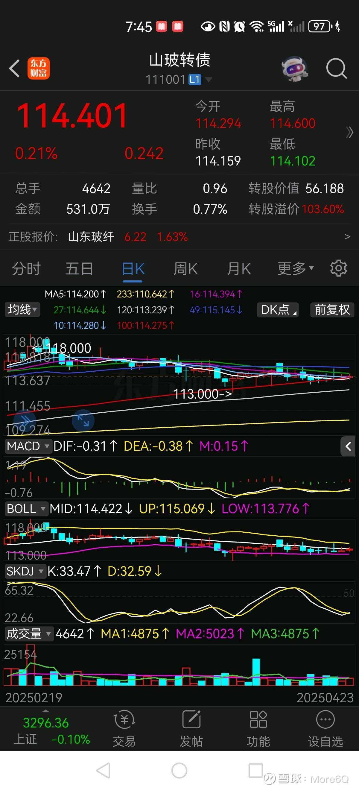 如何利用MACD、 零轴、 SKDJ、 布林线以及均线选股？ 通过MACD、SKDJ、布林线等技术指标选股，需结合指标 特性综合分析，判断趋势、买卖点和波动范围。以下是具体方法和步骤：...