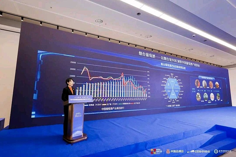 烟台葡萄酒“陶醉”中国品牌日，葡萄酒产业将开启“数字治理”新模式 烟台国际葡萄酒城中国品牌日期间，2025世界品牌莫干山大会上，“新华指数赋能 ...