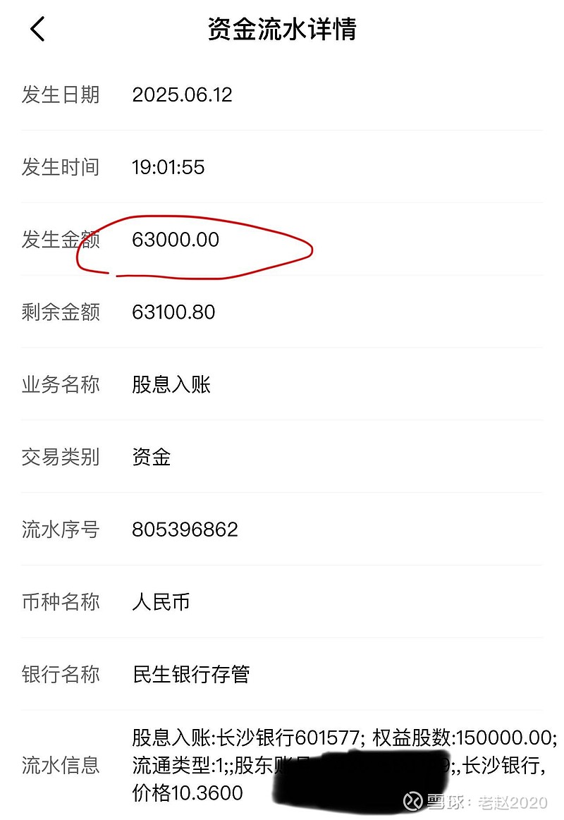 前· 来自iphone$xd长沙银(sh601577)$ 做个收息佬#红利股##高股息##银行股#展
